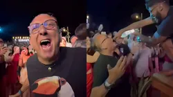 Foto: Reprodução/Instagram - Galvão Bueno curtiu a vida adoidado em festa em Jeri no final de semana