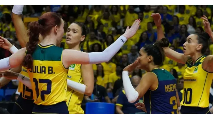 Brasil venceu o Chile na estreia do Sul-Americano. Foto: CBV