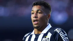 SP - SAO PAULO - 16/07/2023 - BRASILEIRO A 2023, SAO PAULO X SANTOS - Marcos Leonardo jogador do Sao Paulo durante partida contra o Santos no estadio Morumbi pelo campeonato Brasileiro A 2023. Foto: Marcello Zambrana/AGIF