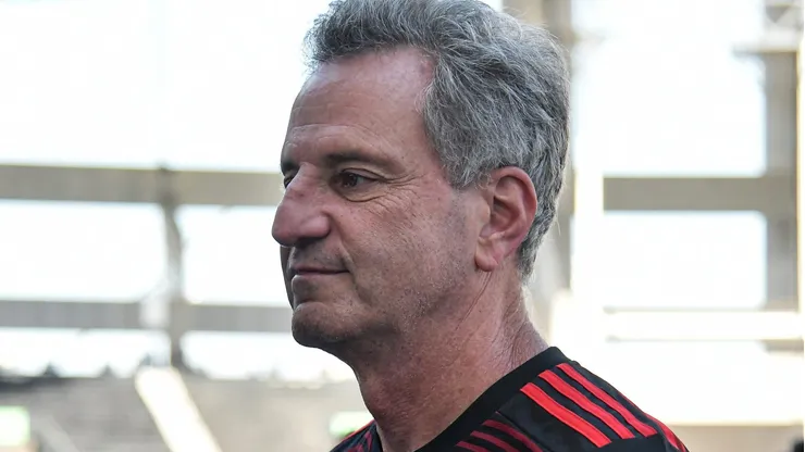 RJ - Rio de Janeiro - 06/03/2022 - CARIOCA 2022, FLAMENGO X VASCO - Rodolfo Landim presidente do Flamengo durante partida contra o Vasco no estadio Engenhao pelo campeonato Carioca 2022. Foto: Thiago Ribeiro/AGIF