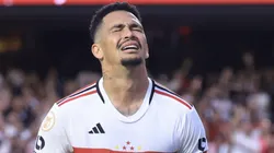 SP - SAO PAULO - 19/08/2023 - BRASILEIRO A 2023, SAO PAULO X BOTAFOGO - Luciano jogador do Sao Paulo lamenta chance perdida durante partida contra o Botafogo no estadio Morumbi pelo campeonato Brasileiro A 2023. Foto: Marcello Zambrana/AGIF