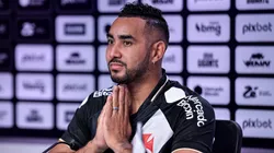 RJ - RIO DE JANEIRO - 18/08/2023 - VASCO, APRESENTACAO DIMITRI PAYET - Dimitri Payet fala aos jornalista durante sua apresentacao oficial como jogador do Vasco em coletiva de imprensa realizada no Sao Januario. Foto: Thiago Ribeiro/AGIF