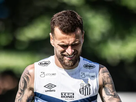 Lucas Lima aparece em ranking desagradável ao lado de estrangeiro do Santos