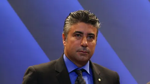 RIO DE JANEIRO - RJ - 17/07/2014 - COLETIVA DA CBF, Gilmar Rinaldi, Alexandre Gallo, Jose Maria Marin, Marco Polo Del Nero durante coletiva de imprensa da Confederacao Brasileira de Futebol, na sede da CBF. Foto: Pedro Martins/AGIF