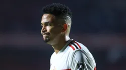 SP - SAO PAULO - 27/06/2023 - COPA SUL-AMERICANA 2023, SAO PAULO X TIGRE - Luciano jogador do Sao Paulo lamenta chance perdida durante partida contra o Tigre no estadio Morumbi pelo campeonato Copa Sul-Americana 2023. Foto: Marcello Zambrana/AGIF