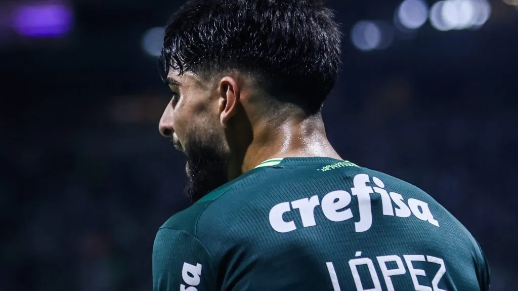 Flaco López, jogador do Palmeiras - Foto: Marcello Zambrana/AGIF