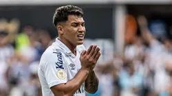 Foto: Raul Baretta/AGIF - Marcos Leonardo deve voltar a atuar pelo Santos