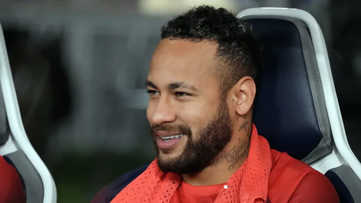 TOKYO, JAPAN - AUGUST 01: Neymar Jr of Paris Saint-Germain looks on during the pre-season friendly match between Paris Saint-Germain and FC Internazionale on August 01, 2023 in Tokyo, Japan. (Photo by Koji Watanabe/Getty Images)