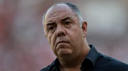 RJ - RIO DE JANEIRO - 22/07/2023 - BRASILEIRO A 2023, FLAMENGO X AMERICA - Marcos Braz dirigente do Flamengo durante partida contra o America no estadio Maracana pelo campeonato Brasileiro A 2023. Foto: Thiago Ribeiro/AGIF