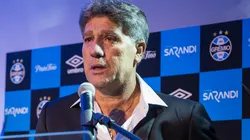 Foto: Lucas Uebel/Grêmio/Divulgação - Renato Gaúcho: treinador "chorou" e desabafou em entrevista coletiva