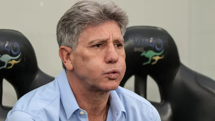 Foto: Robson Mafra/AGIF - Renato Portaluppi: treinador reclamou muito da arbitragem