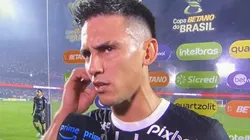 Matias Rojas em entrevista no Corinthians - Foto: Reprodução/Prime Video