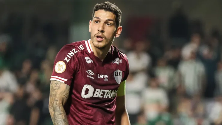 PR - CURITIBA - 24/07/2023 - BRASILEIRO A 2023, CORITIBA X FLUMINENSE - Nino jogador do Fluminense durante partida contra o Coritiba no estadio Couto Pereira pelo campeonato Brasileiro A 2023. Foto: Robson Mafra/AGIF
