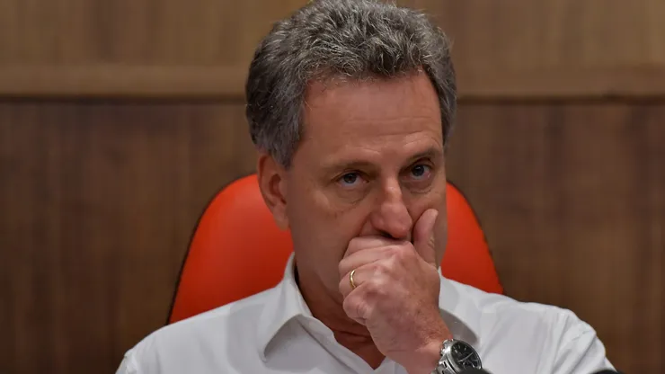 RJ - Rio de Janeiro - 24/02/2019 - Coletiva Presidente do Flamengo Rodolfo Landim - Presidente do Flamengo Rodolfo Landim, concede coletiva neste domingo, no auditorio Rogerio Steinberg, na Gavea, a fim de, responder perguntas sobre a tragedia no Ninho do Urubu. Foto: Thiago Ribeiro/AGIF