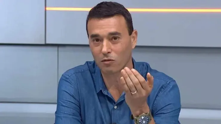 André Rizek no programa SporTV -Foto: Reprodução/SporTV