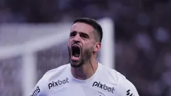 SP - SAO PAULO - 15/07/2023 - COPA DO BRASIL 2023, CORINTHIANS X AMERICA-MG - Renato Augusto jogador do Corinthians comemora seu gol durante partida contra o America-MG no estadio Arena Corinthians pelo campeonato Copa do Brasil 2023. Foto: Ettore Chiereguini/AGIF