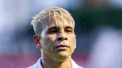 SP - Sao Paulo - 28/01/2023 - PAULISTA 2023, SANTOS X FERROVIARIA - Soteldo jogador do Santos durante partida contra o Ferroviaria no estadio Caninde pelo campeonato Paulista 2023. Foto: Marcello Zambrana/AGIF