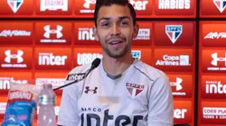 SP - Sao Paulo - 14/11/2017 - Coletiva de imprensa do Sao Paulo - Petros do Sao Paulo durante coletiva de imprensa antes do treino da equipe no CT Barra Funda Foto: Marcello Zambrana/AGIF