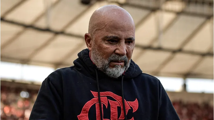 Foto: Thiago Ribeiro/AGIF - Sampaoli está na corda bamba no Flamengo.