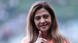 SP - Sao Paulo - 26/03/2022 - PAULISTA 2022, PALMEIRAS X BRAGANTINO - Leila Pereira presidente do Palmeiras antes da partida contra o Bragantino no estadio Arena Allianz Parque pelo campeonato Paulista 2022. Foto: Ettore Chiereguini/AGIF