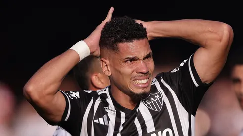 Foto: Ettore Chiereguini/AGIF - Paulinho jogador do Atletico-MG lamenta chance perdida durante partida contra o Sao Paulo no estadio Morumbi pelo campeonato Brasileiro A 2023.