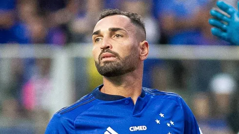 MG - BELO HORIZONTE - 23/07/2023 - BRASILEIRO A 2023, CRUZEIRO X GOIAS - Gilberto jogador do Cruzeiro durante partida contra o Goias no estadio Independencia pelo campeonato Brasileiro A 2023. Foto: Fernando Moreno/AGIF