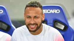 OSAKA, JAPAN - JULY 28: Neymar Jr of Paris Saint-Germain poses for photographs prior to the preseason friendly match between Cerezo Osaka and Paris Saint-Germain at Yanmar Stadium Nagai on July 28, 2023 in Osaka, Japan. (Photo by Kenta Harada/Getty Images)