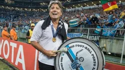 Foto: Lucas Uebel/Grêmio/Divulgação - Renato: técnico tem novidade e pode mudar o Grêmio