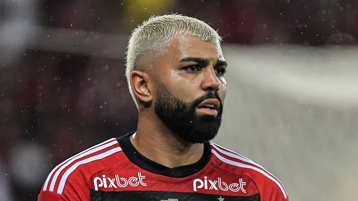 RJ - RIO DE JANEIRO - 13/08/2023 - BRASILEIRO A 2023, FLAMENGO X SAO PAULO - Gabi jogador do Flamengo durante partida contra o Sao Paulo no estadio Maracana pelo campeonato Brasileiro A 2023. Foto: Thiago Ribeiro/AGIF