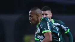 Jhon Jhon jogador do Palmeiras durante partida contra o Cruzeiro no estadio Arena Allianz Parque pelo campeonato Brasileiro A 2023