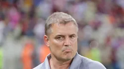 CE - FORTALEZA - 13/08/2023 - BRASILEIRO A 2023, FORTALEZA X SANTOS - Aguirre tecnico do Santos durante partida contra o Fortaleza no estadio Arena Castelao pelo campeonato Brasileiro A 2023. Foto: Lucas Emanuel/AGIF