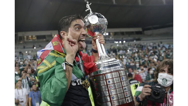 Abel reúne jogadores do Palmeiras e manda FORTE recado para todo mundo-Foto: Ricardo Moraes - Pool/Getty Images