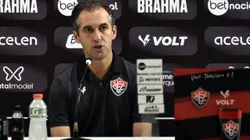 Foto: Walmir Cirne/AGIF- Léo Condé está feliz com a vitória