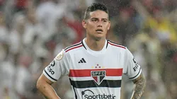 Foto: Thiago Ribeiro/AGIF - James foi assunto após empate do São Paulo.