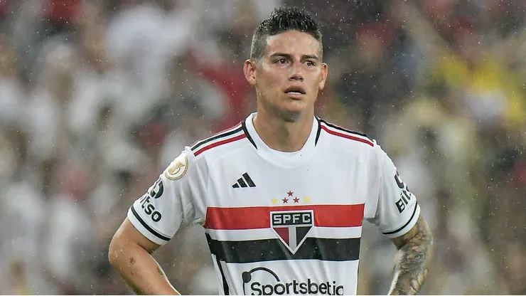 Foto: Thiago Ribeiro/AGIF - James foi assunto após empate do São Paulo.