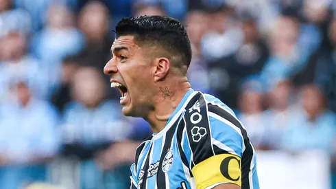 RS - PORTO ALEGRE - 13/08/2023 - BRASILEIRO A 2023, GREMIO X FLUMINENSE - Luis Suarez jogador do Gremio lamenta chance perdida durante partida contra o Fluminense no estadio Arena do Gremio pelo campeonato Brasileiro A 2023. Foto: Maxi Franzoi/AGIF