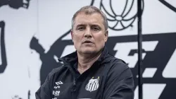 Foto: Raul Baretta / Santos FC - Diego Aguierre estreia no Santos e não há nada de animador