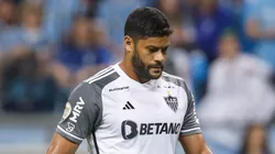 Foto: Pedro H. Tesch/AGIF - Hulk jogador do Atletico-MG lamenta chance perdida durante partida contra o Gremio no estadio Arena do Gremio pelo campeonato Brasileiro A 2023.