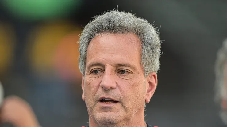 RJ - Rio de Janeiro - 06/03/2022 - CARIOCA 2022, FLAMENGO X VASCO - Rodolfo Landim presidente do Flamengo durante partida contra o Vasco no estadio Engenhao pelo campeonato Carioca 2022. Foto: Thiago Ribeiro/AGIF