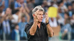 RS - PORTO ALEGRE - 22/07/2023 - BRASILEIRO A 2023, GREMIO X ATLETICO-MG - Renato Portaluppi tecnico do Gremio apos partida contra o Atletico-MG no estadio Arena do Gremio pelo campeonato Brasileiro A 2023. Foto: Maxi Franzoi/AGIF