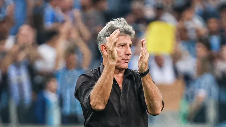 RS - PORTO ALEGRE - 22/07/2023 - BRASILEIRO A 2023, GREMIO X ATLETICO-MG - Renato Portaluppi tecnico do Gremio apos partida contra o Atletico-MG no estadio Arena do Gremio pelo campeonato Brasileiro A 2023. Foto: Maxi Franzoi/AGIF