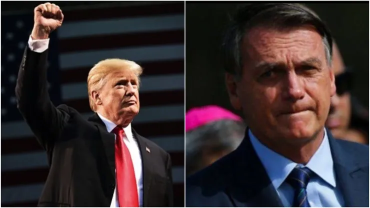 Como seriam Trump e Bolsonaro jogando poker? (Fotos: Reprodução Instagram @realdonaldtrump e @jairmessiasbolsonaro)
