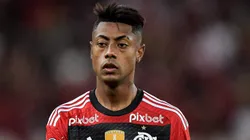 Foto: Thiago Ribeiro/AGIF - Bruno Henrique fez gols tanto na ida, quanto na volta das oitavas de final da Libertadores