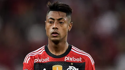 Foto: Thiago Ribeiro/AGIF - Bruno Henrique fez gols tanto na ida, quanto na volta das oitavas de final da Libertadores