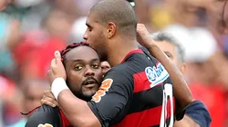 Foto: Lancepress - Adriano e Love fizeram uma grande dupla