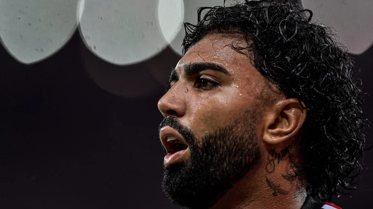 RJ - RIO DE JANEIRO - 26/04/2023 - COPA DO BRASIL 2023, FLAMENGO X MARINGA - Gabigol jogador do Flamengo durante partida contra o Maringa no estadio Maracana pelo campeonato Copa do Brasil 2023. Foto: Thiago Ribeiro/AGIF