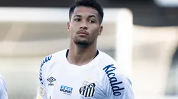 Foto: Abner Dourado/AGIF - Marcos Leonardo: centroavante tem futuro incerto no Santos