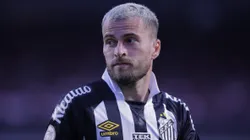 SP - SAO PAULO - 16/07/2023 - BRASILEIRO A 2023, SAO PAULO X SANTOS - Lucas Lima jogador do Santos durante partida contra o Sao Paulo no estadio Morumbi pelo campeonato Brasileiro A 2023. Foto: Ettore Chiereguini/AGIF