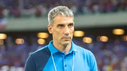 Vojvoda durante jogo da Sul-Americana