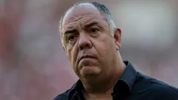 RJ - RIO DE JANEIRO - 22/07/2023 - BRASILEIRO A 2023, FLAMENGO X AMERICA - Marcos Braz dirigente do Flamengo durante partida contra o America no estadio Maracana pelo campeonato Brasileiro A 2023. Foto: Thiago Ribeiro/AGIF